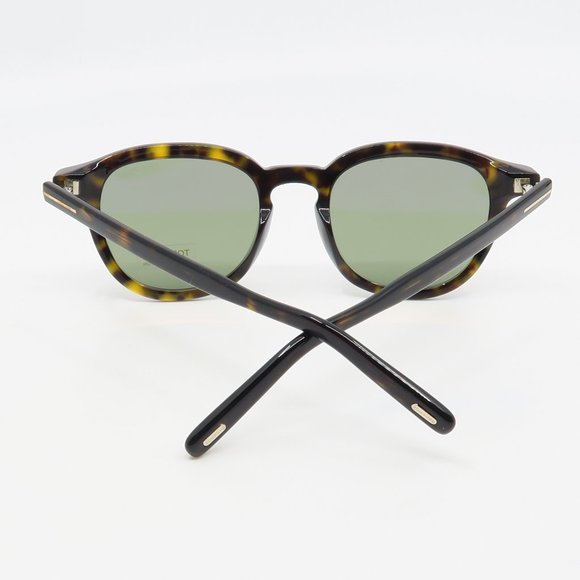 Tom Ford TF816 52N New Tortoise/ Green PAX Sunglasses 51mm with defect - Picture 6 of 6